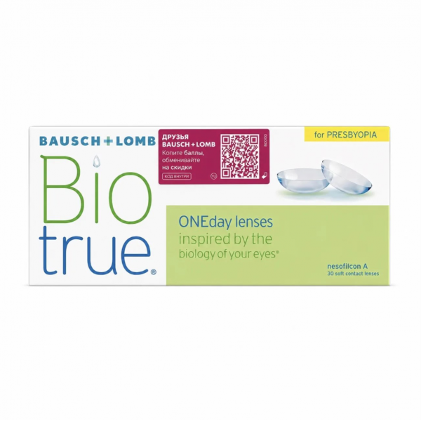 BioTrue OneDay for Presbyopia, 30 линз