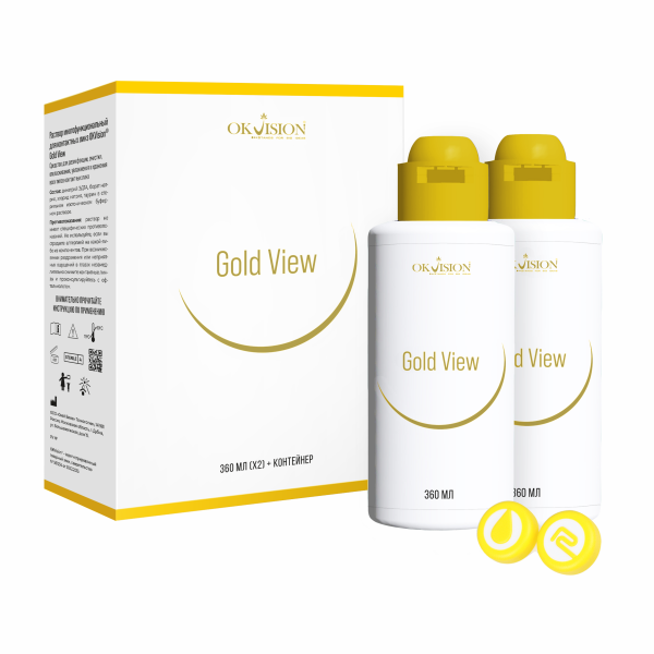 OKVision® Gold View, 360 мл. x2 шт. 