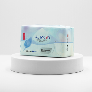 Прокладки женские ежедневные LACTACYD Extra Large, 20 шт