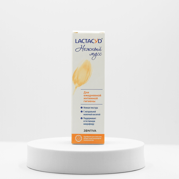 LACTACYD Нежный мусс для интимной гигиены, 125 мл