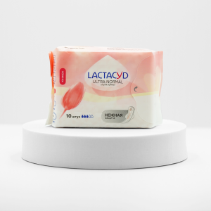 Прокладки женские для критических дней LACTACYD Ultra Normal, 10 шт