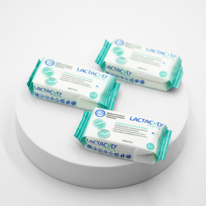 LACTACYD Pharma салфетки для интимной гигиены, 3 упаковки по 8 шт